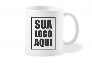 Caneca Branca Personalizada Porcelana 96x150mm 4X0   