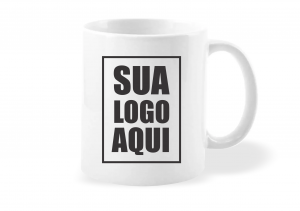 Caneca Branca Personalizada Porcelana 96x150mm Branca Sublimação  