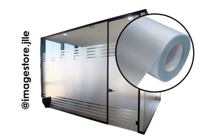 Impressão de Adesivo Jateado Transparente Adesivo em vinil PVC Jateado 1.50 (Largura Max) 4x0 Opcional verniz de proteção. Apenas impressão. Impressão de adesivo vinil Jateado qualidade de até 1440DPI, largura maxima de boca 1.60m